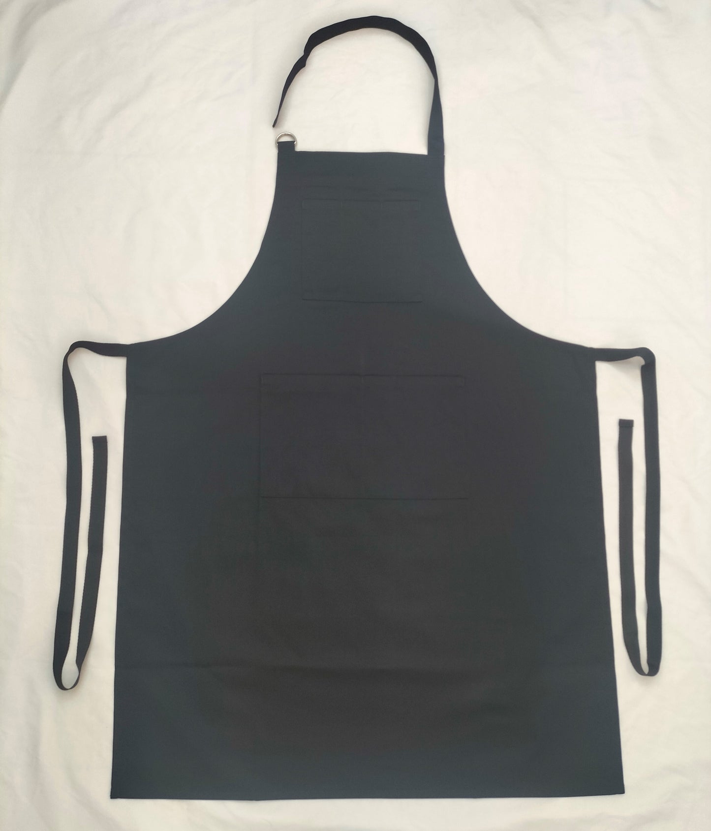 Yo! Black D-Ring bib with pocket