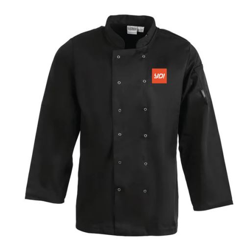 Yo! Chef Jackets with mesh back